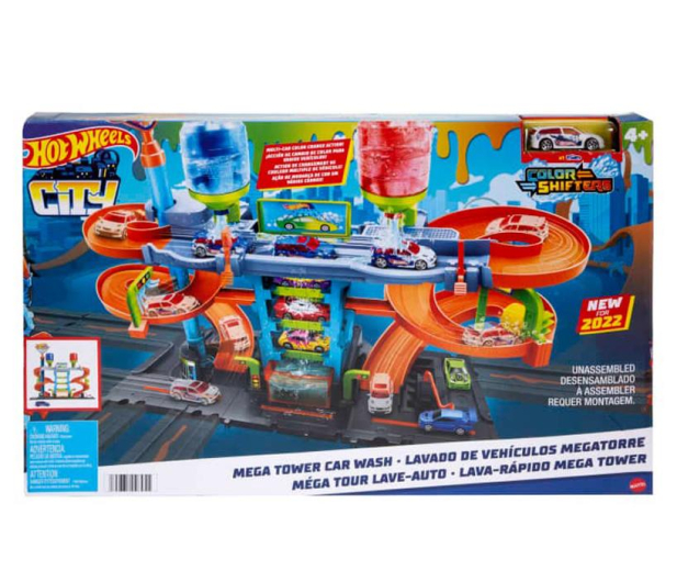 Hot Wheels City Zakręcona megamyjnia - 1052724 - zdjęcie 5